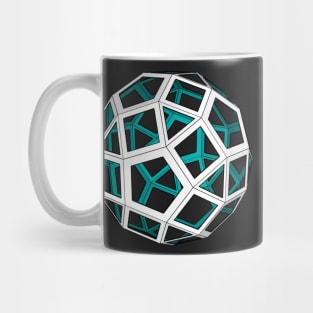 gmtrx lawal v2 skeletal rhombicosidodecahedron Mug